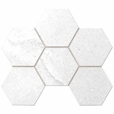 Мозаика KAILAS KA00 Hexagon непол.(10 мм) 25x28.5 от Ametis (Россия)