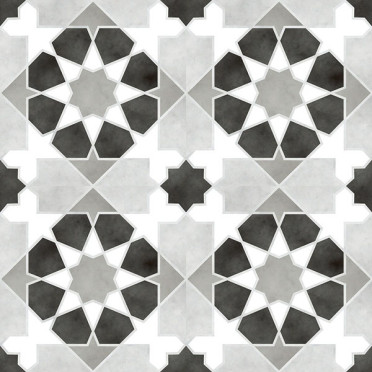 Напольная плитка Rabat Black 45x45 от Kerlife Ceramicas (Испания)