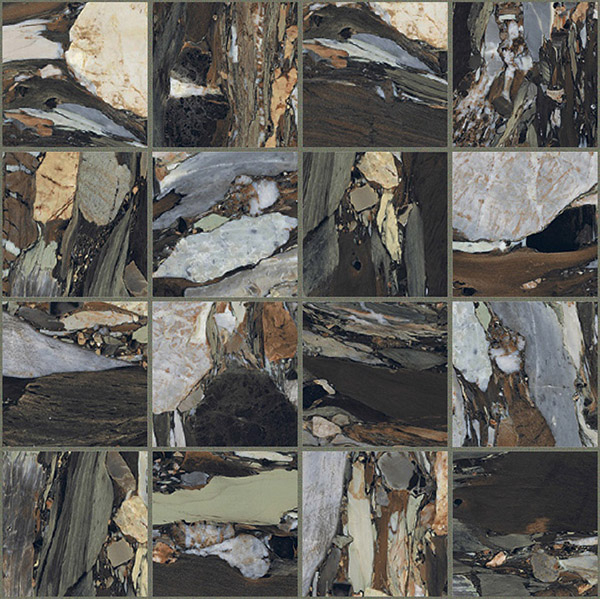 Мозаика BIJOUX QUATRE SAISONS MAT 6MM MOS (7.5x7.5) (767630) 30x30 от REX Ceramiche (Италия)