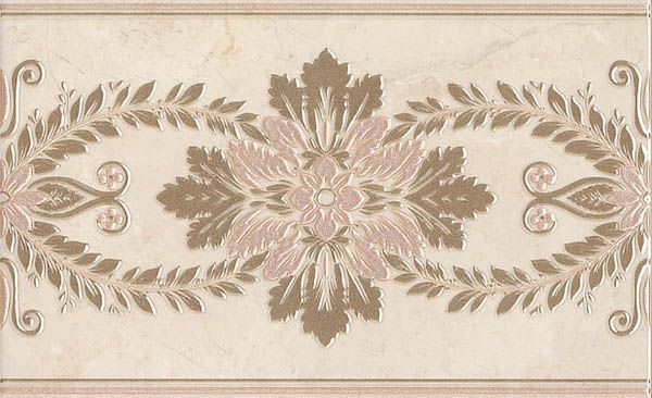 Декор настенный MLD\A04\6241 Мармион бежевый (8мм) 25x40 от Kerama Marazzi (Россия)