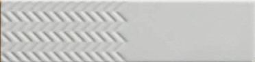 Настенная плитка BISCUIT Waves Bianco 4100604 5x20 от 41ZERO42 (Италия)