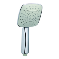 Душевая лейка D&K 117 DC1101501 серый хром