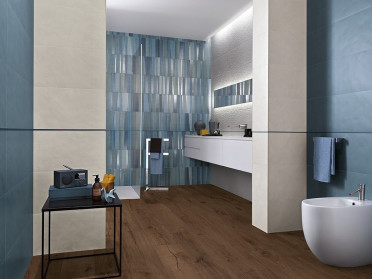 Настенная плитка Deco&More Flower White (fRGH) 25x75 от FAP Ceramiche (Италия)