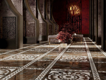 Бордюр Театро SPB006R беж светлый обрезной 2.5x25 от Kerama Marazzi (Россия)