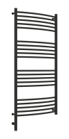 Полотенцесушитель электрический 1200х600 Сунержа Богема + выгнутая 15-5802-1260 черный