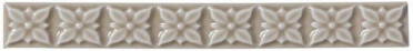 Бордюр STUDIO RELIEVE PONCIANA SILVER SANDS (ADST4021) 2.5x19.8 от ADEX (Испания)