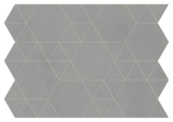 Мозаика Boost Balance Grey Lock Matt (AJX7) 37.4x50.5 от Atlas Concorde (Италия)