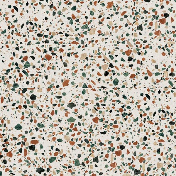 Керамогранит PLAY DROPS MULTIWHITE (PF60005894) 20x20 от ABK Ceramiche (Италия)