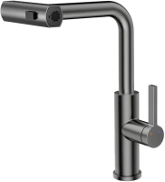 Смеситель для кухни RUSH Tinos TI3732-18Grey графит