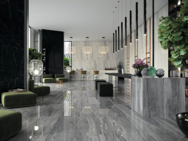 Керамогранит Marvel Dream Black Atlantis Lappato (AO3R) 120x240 от Atlas Concorde (Италия)