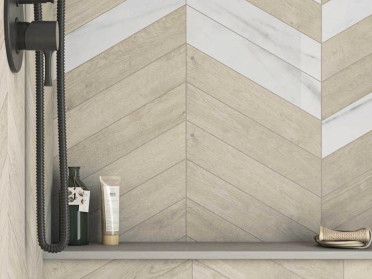 Керамогранит 60 GRAD CHEVRON A WOOD LIGHT (120274) 9.8x52.2 от WOW (Испания)