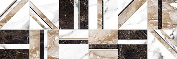 Вставка Wild chic коричневый (16519) 25x75 от Mei (Германия)