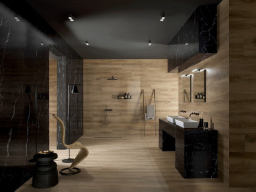 Керамогранит MARQUINA NERO LUC/RET (123040) 60x120 от Tagina (Италия)