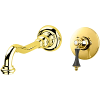 Встраиваемый смеситель для раковины Cezares Margot MARGOT-BLS1-03/24-N золото