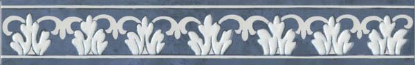 Бордюр Алмаш синий (DC/A34/SG9174) 30x4.9x8 от Kerama Marazzi (Россия)