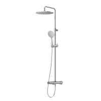 Душевая стойка Cezares Leaf LEAF-CDA-30-L-01 хром