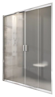 Душевая дверь в нишу Ravak Blix BLDP4 180 профиль хром, стекло прозрачное