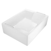 Акриловая ванна Cezares Plane Duo 190x145 PLANE_DUO-190-145-51-W37