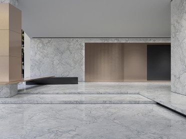 Керамогранит Calacatta Grey Silk (6 мм) (MN293AR321606) 160x320 от Moreroom (Китай)