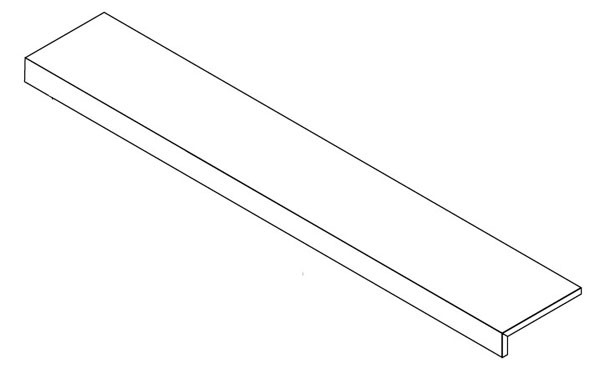 Фронтальная ступень Boost Mineral Tarmac Elemento L Grip (AIJL) 33x120 от Atlas Concorde (Италия)