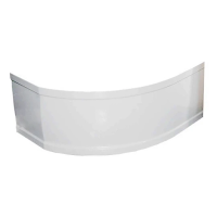 Экран для ванны Ravak Rosa I 150 U белый