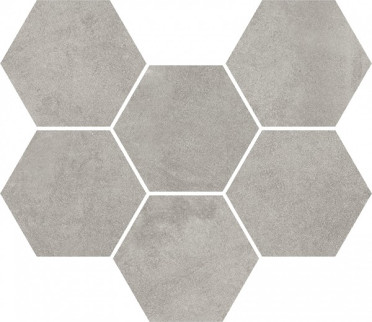 Мозаика Expo Grey Mosaico Hexagon (620110000173) 25x29 от ColiseumGres (Россия)