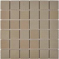pixmosaic Вывод из ассортимента PIX619 из керамогранита, чип 48х48 мм, сетка 306х306х7 мм