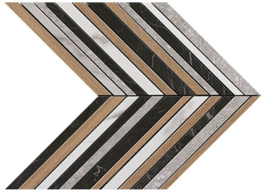 Мозаика Roma Diamond Mosaico Spinato (fNJ0) 25.5x29.5 от FAP Ceramiche (Италия)