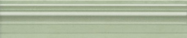Бордюр Левада Багет зеленый светлый глянцевый (BLE018) 25x5.5x18 от Kerama Marazzi (Россия)