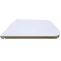 Сиденье для унитаза с крышкой быстросъемное с микролифтом Aquatek Либра New AQ0008