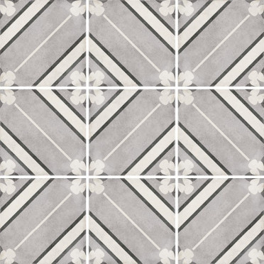 Керамогранит ART NOUVEAU INSPIRE GREY (24415) 20x20 от Equipe Ceramicas (Испания)