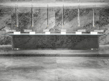 Керамогранит Ultra Crystal CRYSTAL DARK Luc Shiny 150x300 от Ariostea (Италия)