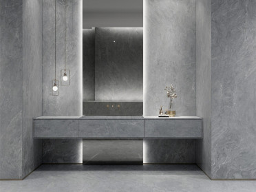 Керамогранит Maserati Grey Silk (12 мм) (MN294BR321612) 160x320 от Moreroom (Китай)