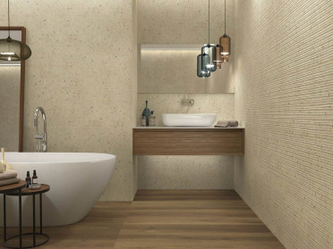 Настенная плитка RE-USE MOBIUS WHITE RECT 40x120 от APE Ceramica (Испания)