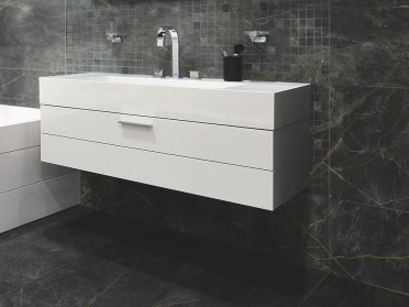 Керамогранит Идальго Граните Сандра Черно-оливковый Легкое лаппатирование (LLR) 60x120 от Idalgo (Россия)