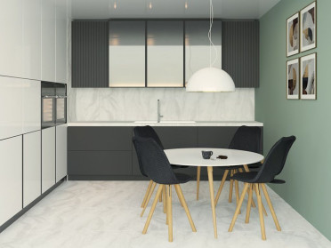 Мозаика Mosaic Ониче Белый (Detroit Light) 30x30 от Velsaa (Индия)