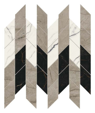 Мозаика Forte Dei Marmi Waterfall Lapp Mosaics (600110000974) 30.8x28.4 от Atlas Concorde (Россия)