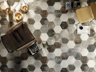 Керамогранит MIAMI ESAGONA MIAMI MIX CL (DEC) 24x27.7 от Cir Ceramiche (Италия)