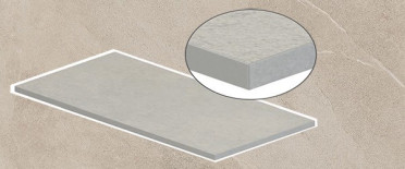 Фронтальная ступень SHALE TAUPE GRADONE COSTA LUCIDA (SL06G6S) 30x60 от Italgraniti (Италия)