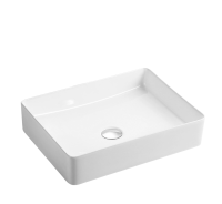 Раковина накладная D&K Berlin 50 DT1431216 белая