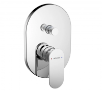 Встраиваемый смеситель 3-функц. Bravat Gina PB865104CP-2-ENG