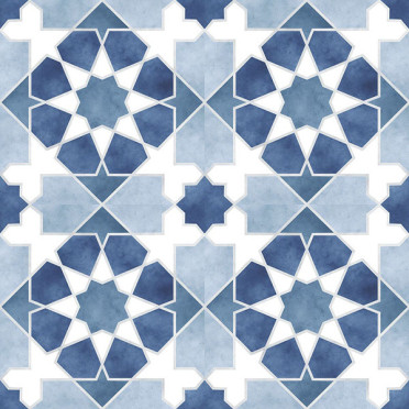 Напольная плитка Rabat Blue 45x45 от Kerlife Ceramicas (Испания)