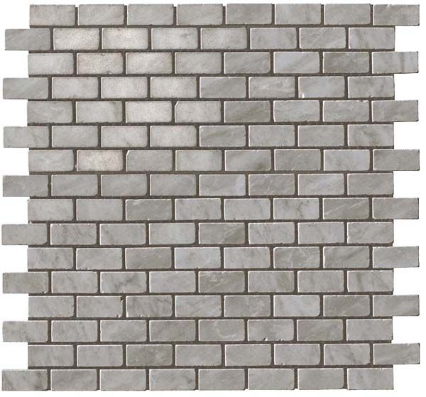 Мозаика керамогранит Marvel Stone Bardiglio G. Mosaico Lapp. Burattato (AS33) 29.8x29.8 от Atlas Concorde (Италия)