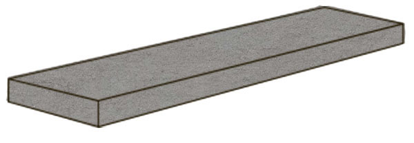 Угловая ступень POETRY STONE RELOADED ANGS.BASALTINA SMOKE NAT R (PF60017681) 32x120 от ABK Ceramiche (Италия)