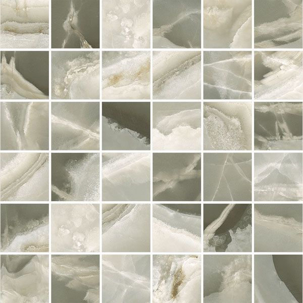 Мозаика Jade Mosaico Malachite Naturale (4.7x4.7) (82046) 30x30 от Cerdomus (Италия)