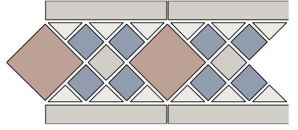 Бордюр Лия Б-сту (01/02/08/05) 14.1x27.7 от Топ Рус (Россия)