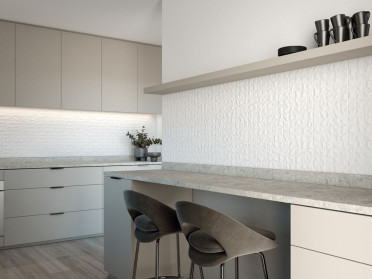 Настенная плитка SUN VALLEY MATT BLANCO 31.5x100 от Grespania (Испания)