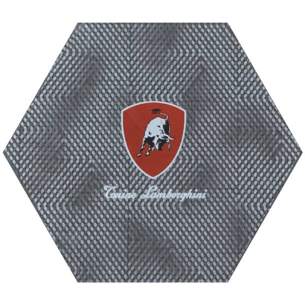 Керамогранит INDY Decoro Logo TL Esagono lato 20 (TL20ID80) 40x34.6 от Lamborghini Tonino (Италия)