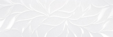Настенная плитка Leaves Blanco Brillo 30x90 от Benadresa Azulejos (Испания)