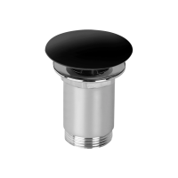 Донный клапан Cezares Czr CZR-B-SOC-NOP черный матовый